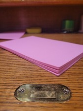 Fly Tying Foam 2mm PINK 8.5"X5.5" 6PK.