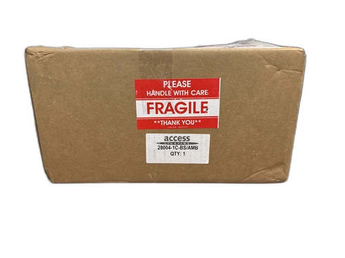 Access Lighting Martini 1-Light Brushed Steel Shaded Pendant Light w/Glass Shade - Picture 2 of 2