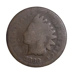 1868 FULL DATE Indian Head Cent Penny ABOUT GOOD