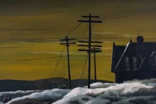 Raphael Gleitsmann : Dusk in Winter : Archival Quality Art Print