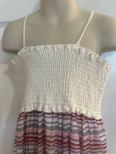 Rachael & Chloe Size 8 Girls Multicolor Striped Sundress With Adjustable Straps - Picture 4 of 9