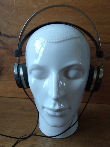 Rare Technics Branded ( Panasonic ) EAH-500 headphones 1970s, High Quality - Afbeelding 2 van 14