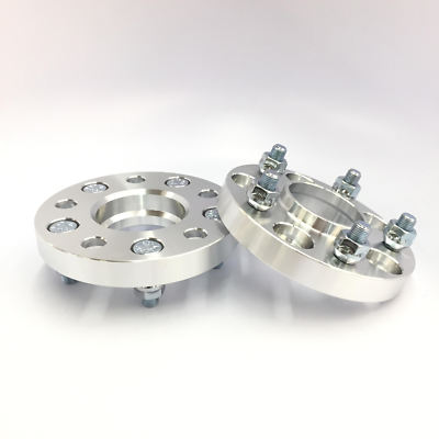 2 X PC HUBCENTRIC WHEEL SPACERS ADAPTER 5x114.3 66.1 CB 9MM A PAIR 5X4.5