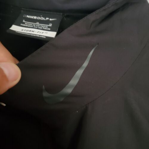 Nike Herren Storm Fit Schwarz Full-Zip Langarm Regen Golf Jacke TPC Louisiana L - Bild 5 von 10