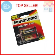 Panasonic 6-Volt Photo Lithium Cylinder Battery (2CR5MPA1B) (2CR-5MPA1B)