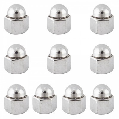 Sunlite Chromoly 3/8in x 26T Axle Nuts | Durable, Precision-Hardened Bike Hub