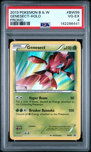 Genesect graded PSA 4 for sale on eBay