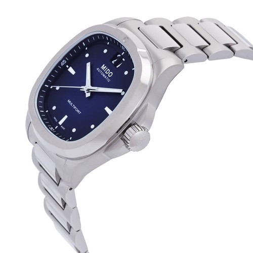 Mido Multifort TV Big Date Automatic Blue Dial Men's Watch M0495261104100 - 第 2/3 張圖片
