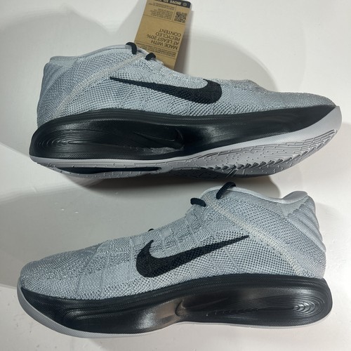 Nike Air Zoom GT Hustle 3 TB Promo Baloncesto Gris/Negro Talla 13 HM0268-001 Nuevo - Imagen 4 de 12