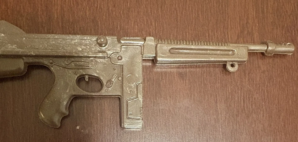 "Figura de acción vintage de 12"" GI Joe Thompson Tommy Gun de los años 1060" Foto 3 de 4