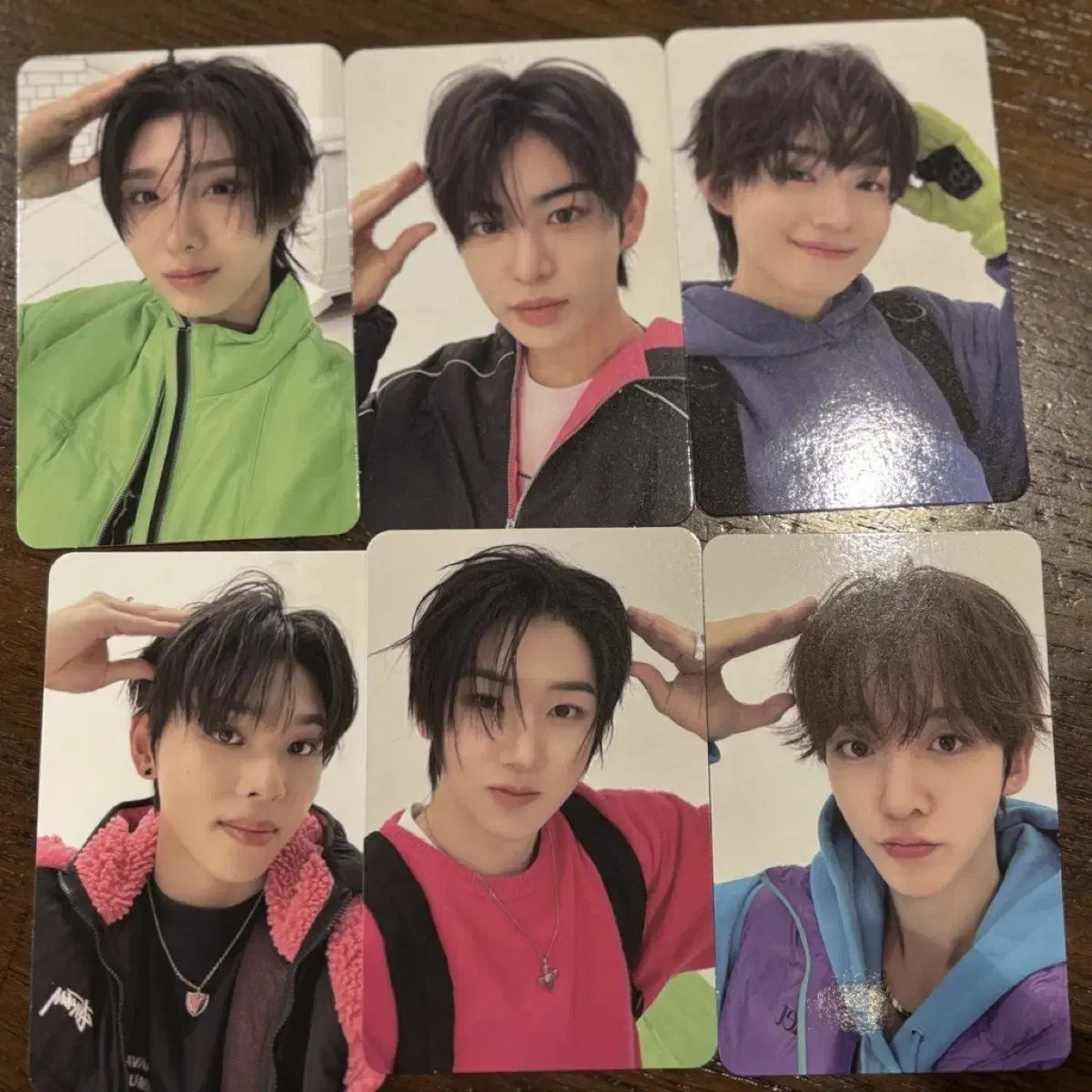 Kickflip broadcast Photocard (Gye-hoon, Amaru, Keiju, Minje-ju
