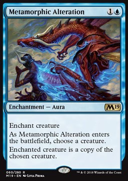Magic/MTG Metamorphic Alteration M19-60 Rare Englisch Excellent