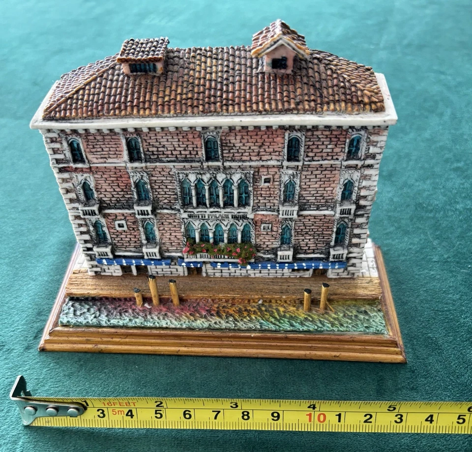 Giovanni Moro  Venice Miniature Building Signed Original Vintage Rare - Image 2 of 4