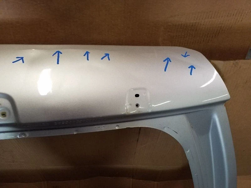 Silver Rear Hatch Tailgate Shell | Fits 2008-2014 Ford Expedition - Изображение 4 из 4