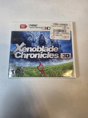 Xenoblade Chronicles 3D (Nintendo 3DS, 2015) Tested Working, CIB