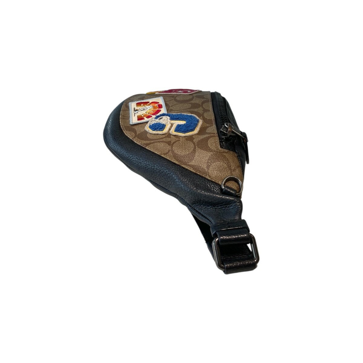 COACH PEANUTS Shoulder Bag C4028 Black Brown A-260114-1 thumbnail 18