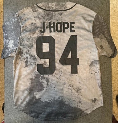 BTS Arirang Tour J-HOPE Baseball Jersey Size M/L Official Merch