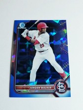 JORDAN WALKER 2022 BOWMAN CHROME SAPPHIRE PROSPECT CARDINALS #BCP-20