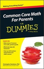 Common Core Math for Parents for Dummies with Videos Online (Paperback or Softba