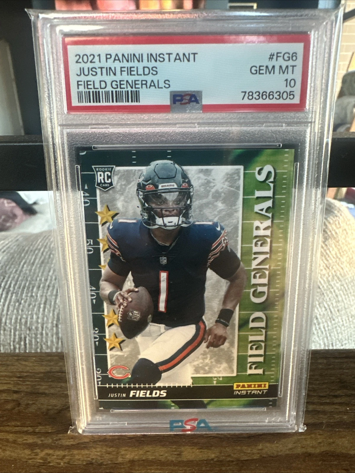 Justin Fields Panini Instant Field Generals #FG6 Base