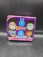 Squishmallow Squishville Mini Plush 6 Pk Down Under Squad- 2 MYSTERY Mallows 