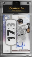 Aaron Judge Yankees 2024 Topps Luminaries Home Run Kings Patch Auto /15 HRKAP-AJ