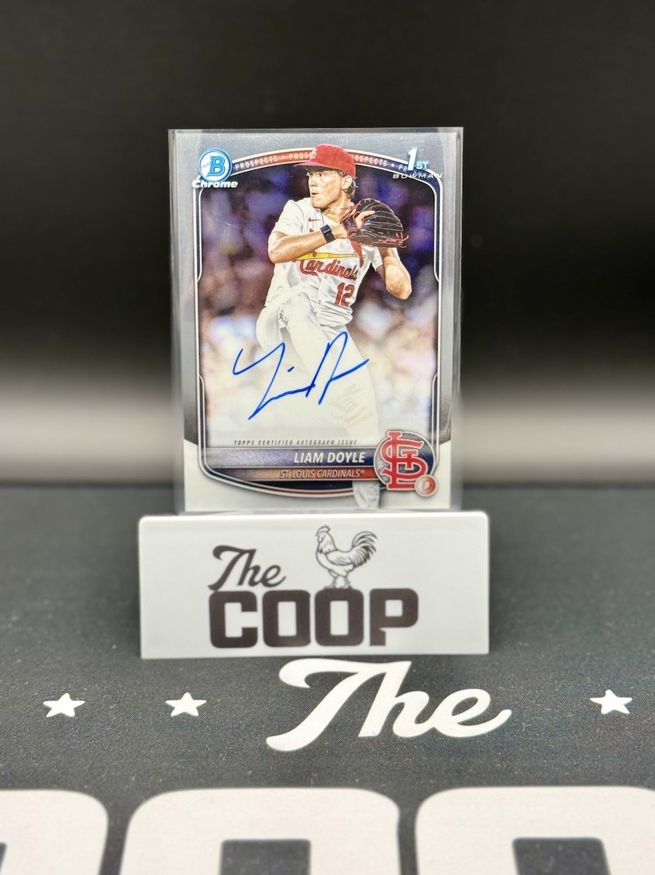 2025 Bowman Draft - Liam Doyle #CPA-LD 1st 🥇 Chrome Prospect Auto