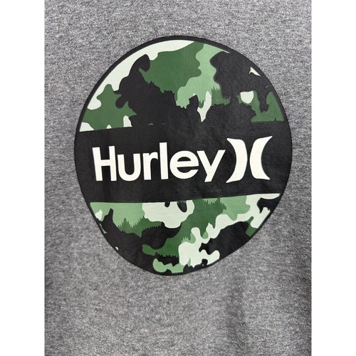 Hurley Boys Gray Graphic Sweatshirt, Size 14/16, Preowned - Picture 3 of 7