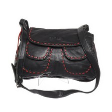 Radley, Umhängetasche, Damen, Schwarz/Rot, 38, 6, 28 cm #Bgo