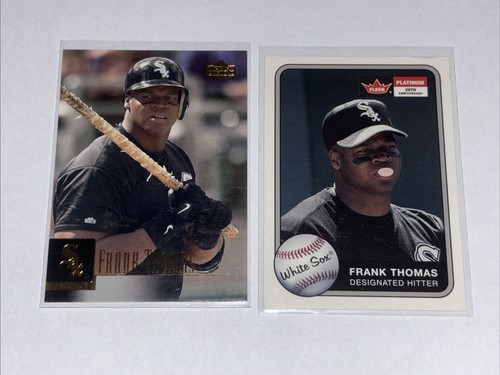 Frank Thomas 2001 Upper Deck #356, 2001 Fleer #146 White Sox