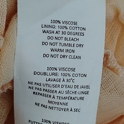 BooHoo Loungewear Pastell Pfirsich Gaze Jumpsuit Gr. 24 gefüttert ärmellos Neu mit Etikett - Bild 11 von 11