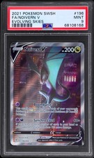2021 Pokemon Sword And Shield Evolving Skies Noivern V #196 PSA 9 Mint Full Art on eBay