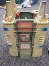 VTG 1984 Panosh Place Voltron Castle Of Lions Playset, As Is, Damaged