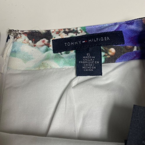 Tommy Hilfiger Womens Floral Print Pencil Skirt Size 6 - Picture 4 of 4
