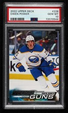 2022-23 Upper Deck Series 1 Young Guns Owen Power #228 PSA 10 GEM MT Rookie RC