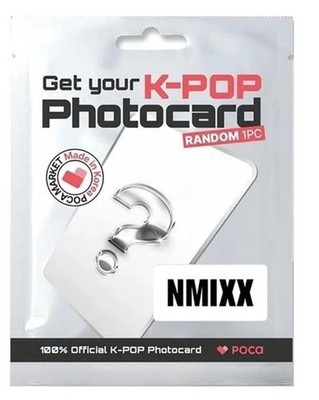 NMIXX POCA KPOP Photocard Blind Pack - 1x Random Collectible Card