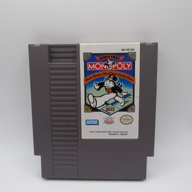 Monopoly (Nintendo NES, 1991) Complete in Box CIB w/ Manual and Original Box