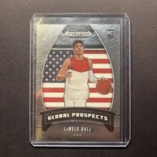 2020-21 Panini Prizm Draft Picks Global Prospects LaMelo Ball #98