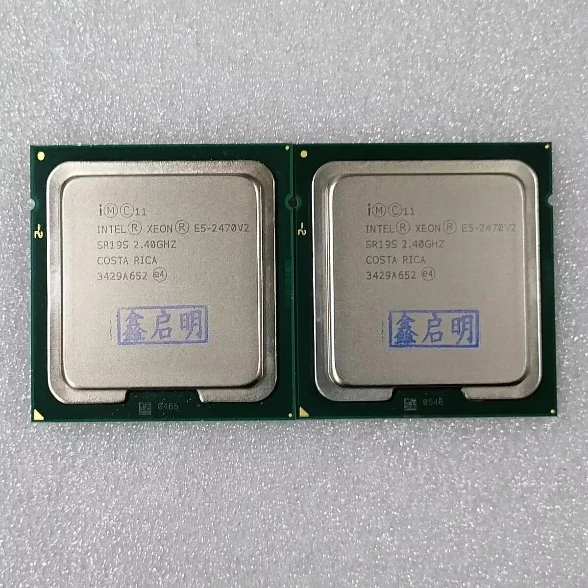 Intel Computer Processors Intel Xeon E5-2470V2 Processor Model for