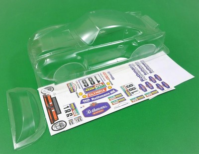 1:10 RC Clear Lexan Body Shell Porsche 959 Rothmans Suits Tamiya M