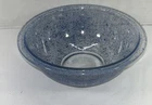 Pyrex Speckle Blue Paint Splatter Confetti Glass Bowl 325 Vintage