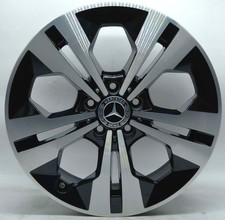 1 cerchio lega mercedes benz classe b 2024 r18 nero diamantato ls004614