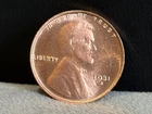 1931-S Lincoln Wheat Cent Penny Rare Sought After Year --As shown in the figure