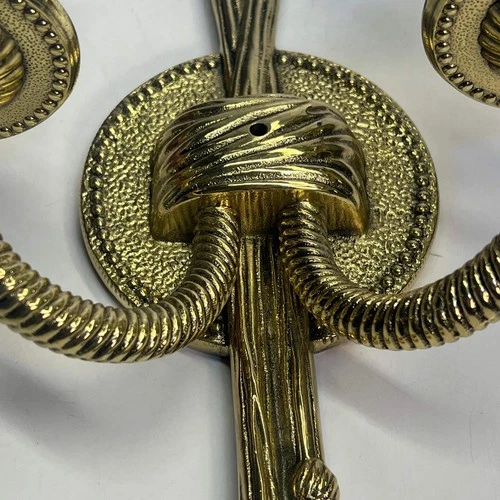 CRYSTORAMA LIGHTING Two Light Wall Sconce In Classic Style 15"x8" Brass 650-OB - Picture 4 of 14