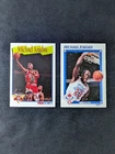 1990-91 NBA Hoops Michael Jordan 2 Card Lot
