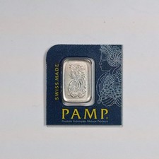 PAMP Suisse 1 Gram Platinum Bar .9995 Sealed in Assay 2643.48 per troy oz