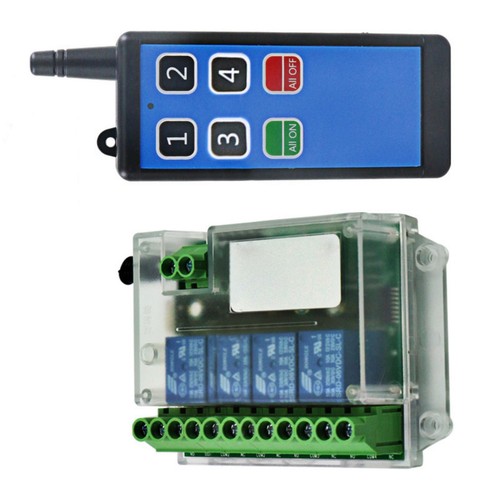 New -10℃-+70℃ 4 Channels Remote Control Switch ON/OFF Relay Module Universal - Picture 6 of 14