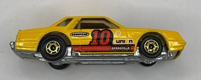 1980 Hot Wheels Dodge Mirada Stocker Yellow Vintage Die Cast