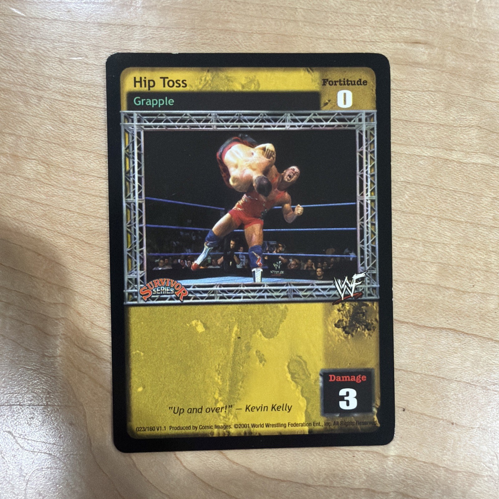 Hip Toss WWE Raw Deal CCG