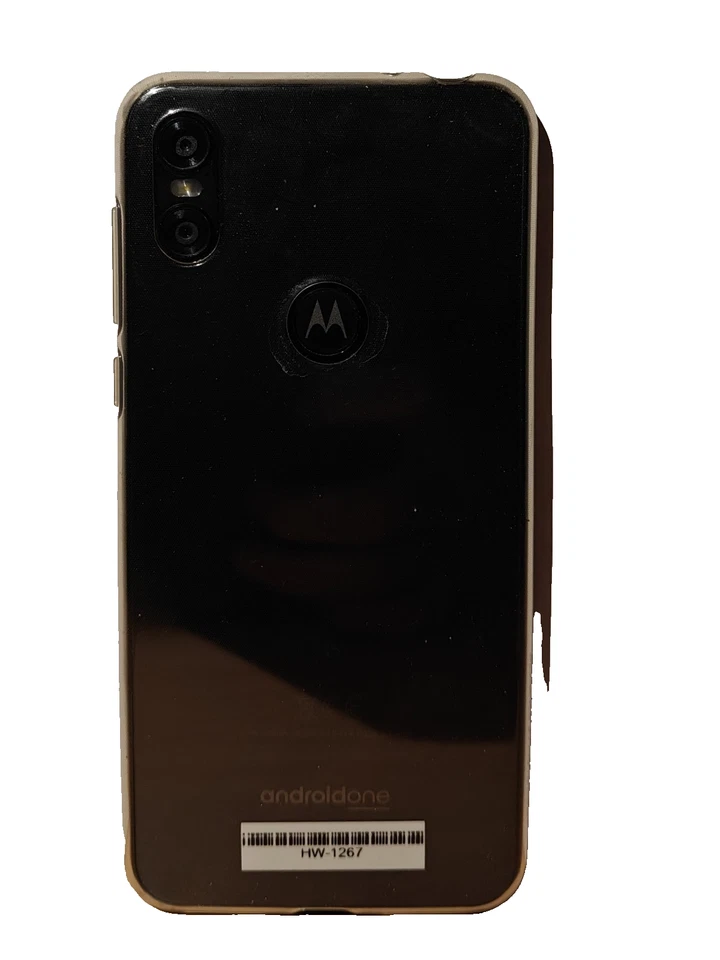 Motorola One – Original Box, Charger & Cable Included – Broken Screen-Functional - Imagen 2 de 4